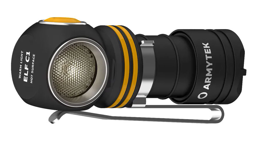 Мультифонарь Armytek Elf C1 Micro USB, теплый свет