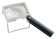 Лупа на ручке/настольная асферическая Eschenbach CombiPlus 3,5x, 75x50 мм