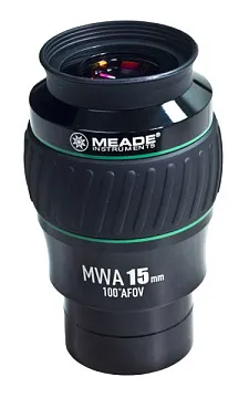 Окуляр Meade MWA 15 мм 100°, 2", WP, изображение 1