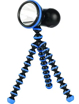 Фонарь светодионый Joby GorillaTorch, черный/синий, в блистере, изображение 1