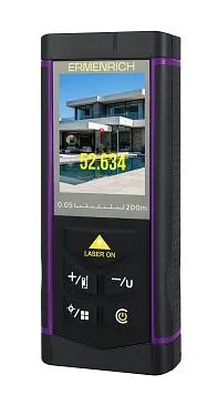 Лазерная рулетка Ermenrich PRO LR200, с камерой