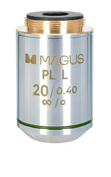 Объектив MAGUS 20PLL 20х/0,40 Plan L WD 8,80 мм, изображение 1