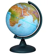 Глобус «Двойная карта» диаметром 210 мм, с подсветкой