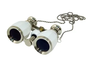 Бинокль Levenhuk Broadway 430A с цепочкой, белый, изображение 2