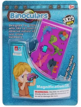 Бинокль детский «Веселый зоопарк» (4029B), изображение 4