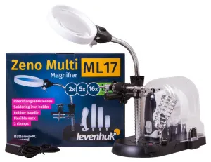 Мультилупа Levenhuk Zeno Multi ML17, черная, изображение 2