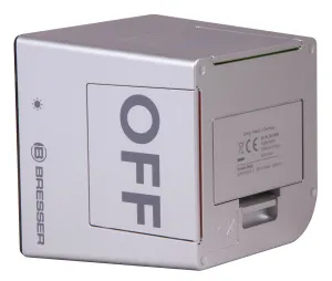 Часы настольные Bresser FlipMe Alarm Clock, серебристые, изображение 7