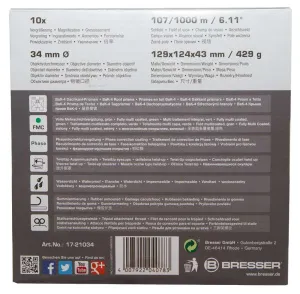 Бинокль Bresser Pirsch 10x34, изображение 13