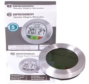 Метеостанция Bresser Temeo Hygro Circuitu, серебристая, изображение 2