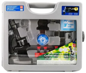 Микроскоп игрушечный EDU-TOYS 100–1200x, в кейсе (MS911), изображение 2