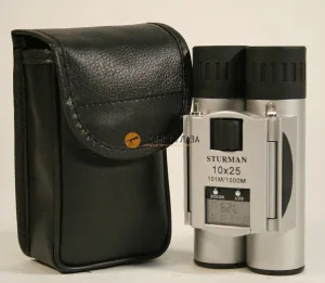 Бинокль STURMAN 10x25 с термометром, изображение 3
