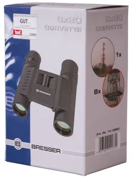 Бинокль Bresser Corvette 8x20 LE w. C., изображение 14