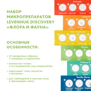 Микроскоп Levenhuk Discovery Micro с книгой, изображение 18