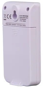 Гигрометр с часами Bresser MyClimate, черный, изображение 13