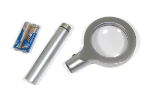 Лупа Levenhuk Zeno 500, 3,5x, 56 мм, 8 LED, металл, изображение 5