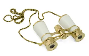 Бинокль Levenhuk Broadway 725A с цепочкой, белый, изображение 5