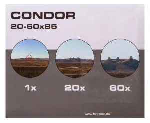 Зрительная труба Bresser Condor 20–60x85, изображение 20