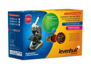 Микроскоп Levenhuk Rainbow 40L NG Orange\Апельсин, изображение 10