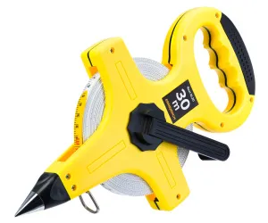 Рулетка геодезическая Ermenrich Reel SL30, желтый, изображение 2