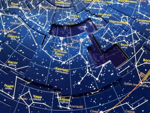 Карта-пазл «Звездное небо», по созвездиям, изображение 3