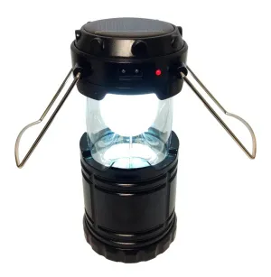 Фонарь туристический Kromatech светодиодный (6 LED), USB, с солнечными батареями, изображение 2