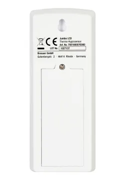 Метеостанция (настенные часы) Bresser MyTime Jumbo LCD, изображение 11