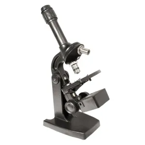 Микроскоп «Юннат 2П-1», черный, с подсветкой, изображение 2