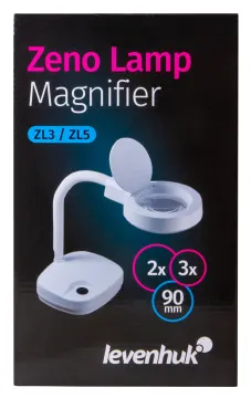 Лупа-лампа Levenhuk Zeno Lamp ZL3 LUM, изображение 13