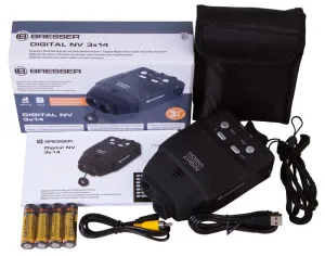 Монокуляр ночного видения цифровой Bresser 3x14, с функцией записи, изображение 11