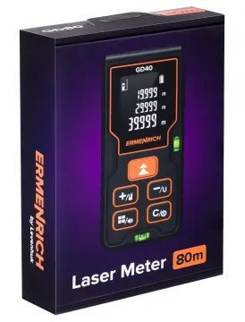 Лазерная рулетка Ermenrich Reel PLUS GD80, изображение 7