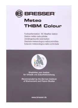 Метеостанция Bresser с цветным дисплеем, черная, изображение 12